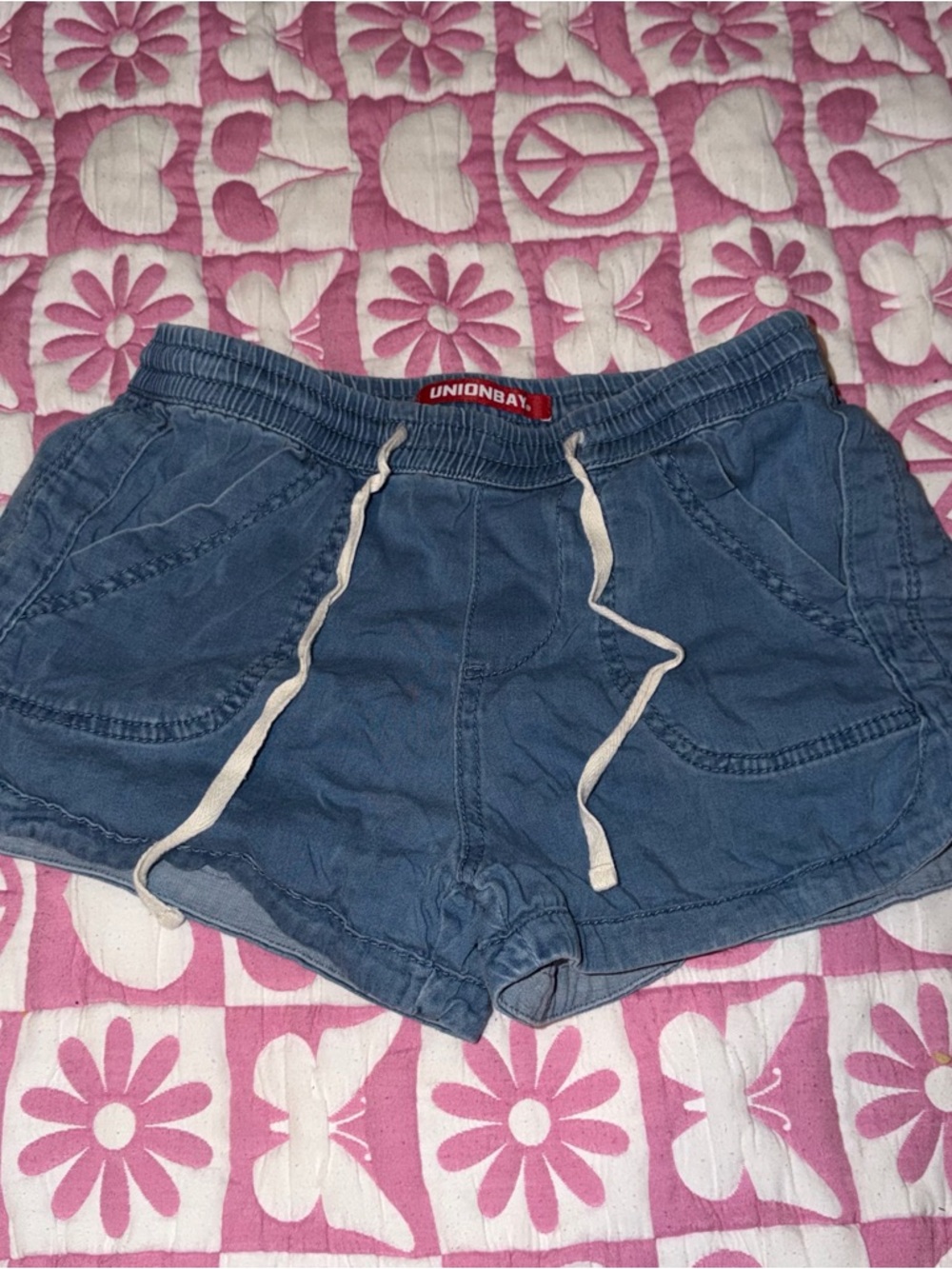 Unionbay Blue Women's Casual Drawstring Shorts